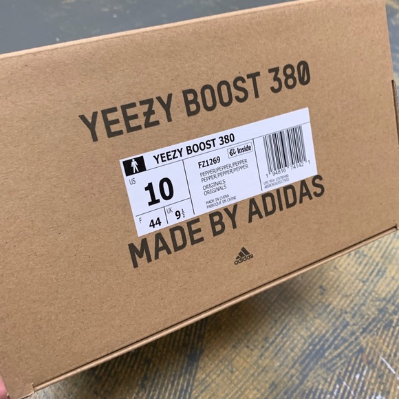 Adidas Boost Yeezy Boost 380 Pepper FZ1269 10 - Picture 9 of 10